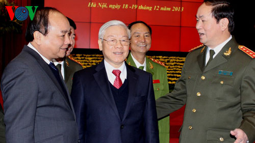 ต้องรักษาความมั่นคงของชาติและความเป็นระเบียบเรียบร้อยทางสังคมในทุกสภาวการณ์